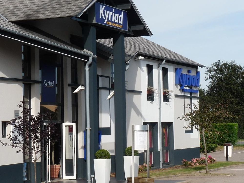Hôtel Les Camélias Dieppe ex Kyriad Saint-Aubin-sur-Scie Exterior foto
